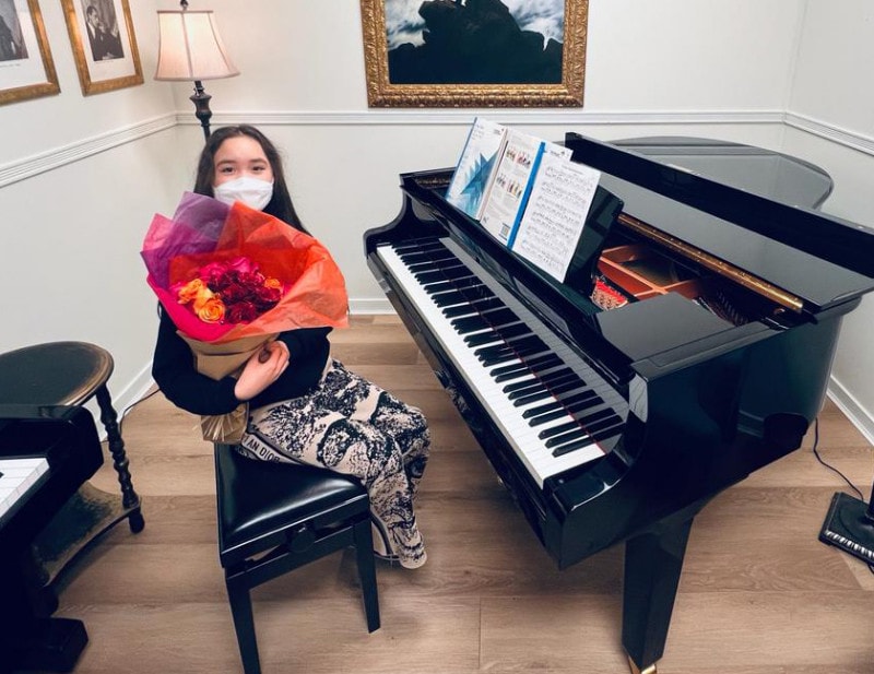 WINNER OF THE LITTLE MOZART INTERNATIONAL PIANO COMPETITION
