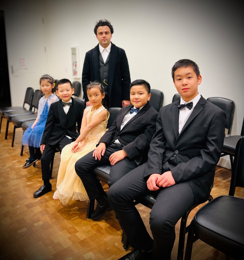 GOLD MEDAL WINNERS, LITTLE MOZART INTERNATIONAL MUSIC COMPETITION, CARNEGIE HALL, NEW YORK, 2023