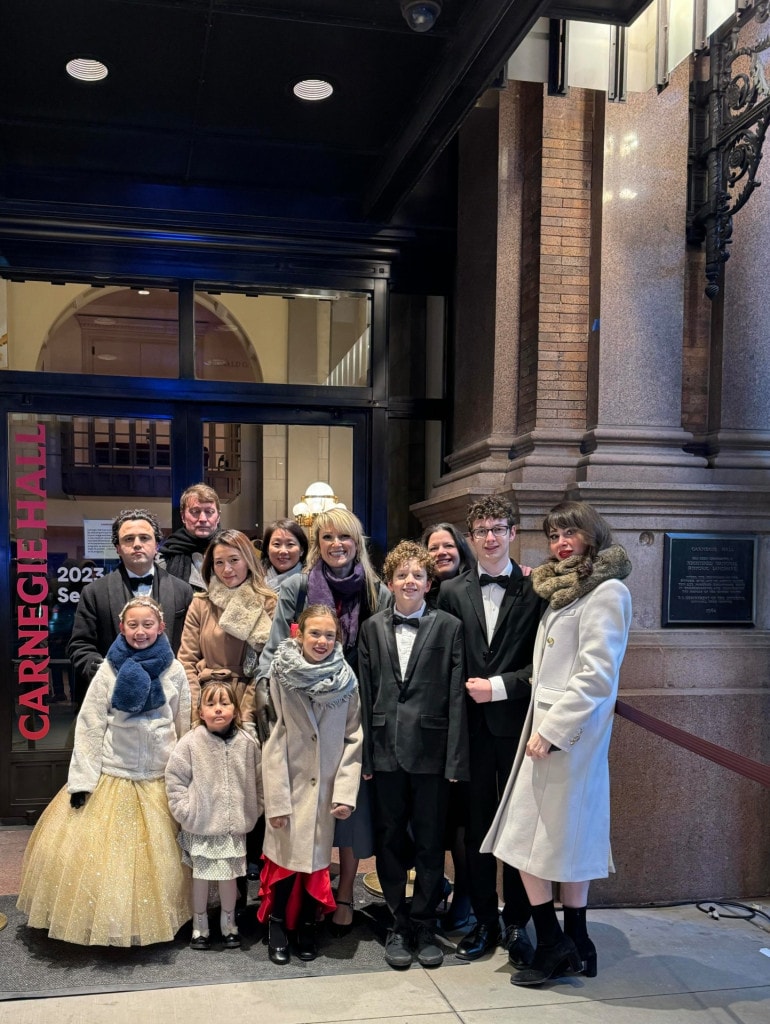Dio Piano school top students at Carnegie Hall